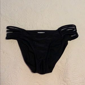 Black bathing suit bottoms